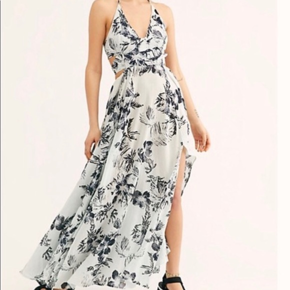NWT Free People Lillie Maxi sz XS dress - Picture 4 of 9